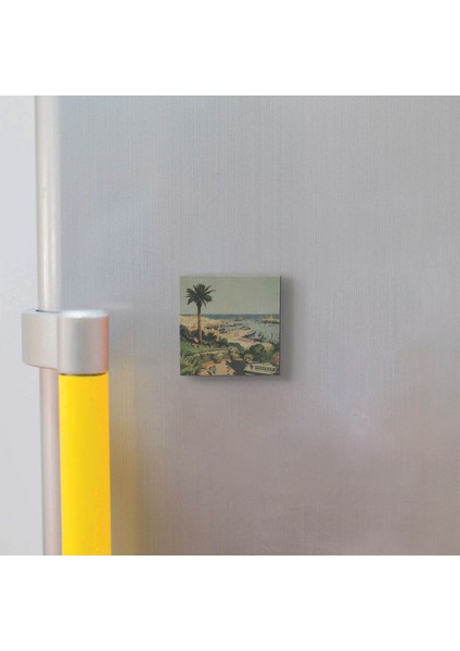 Italya Görseli Baskılı Taş Magnet 5x5 fiyatları