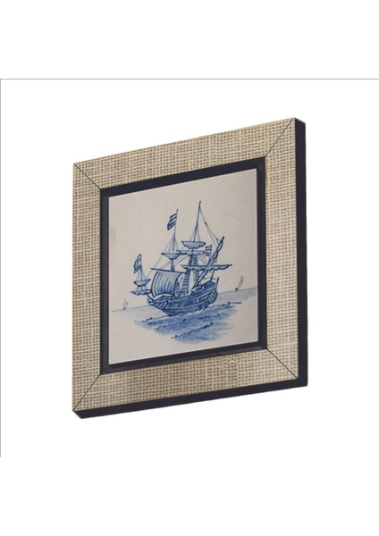 Hollanda Deseni Baskılı Mdf Magnet 7x7