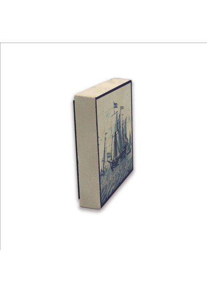 Hollanda Deseni Baskılı Taş Magnet 5x5 fırsatları