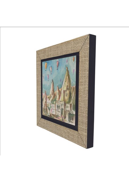 Kapadokya Baskılı Mdf Magnet 7x7