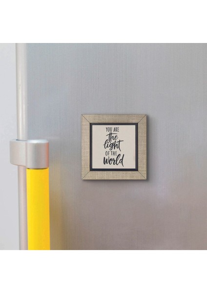 Matta 5:14 Baskılı Mdf Magnet 7x7 modelleri