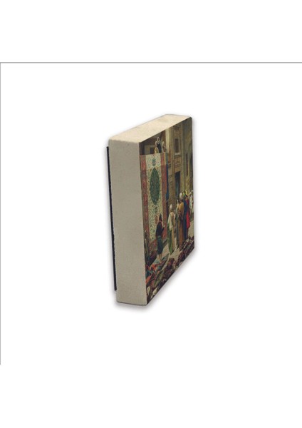 Halı Tüccarı (Osman Hamdi Bey, 1888) Baskılı Taş Magnet 5x5 fırsatları