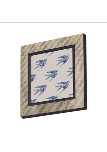 Hollanda Deseni Baskılı Mdf Magnet 7x7