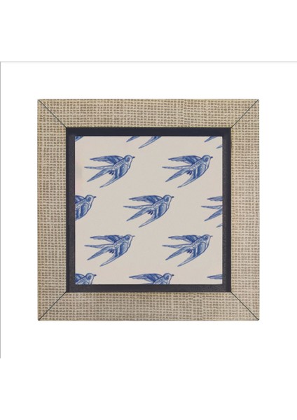Hollanda Deseni Baskılı Mdf Magnet 7x7