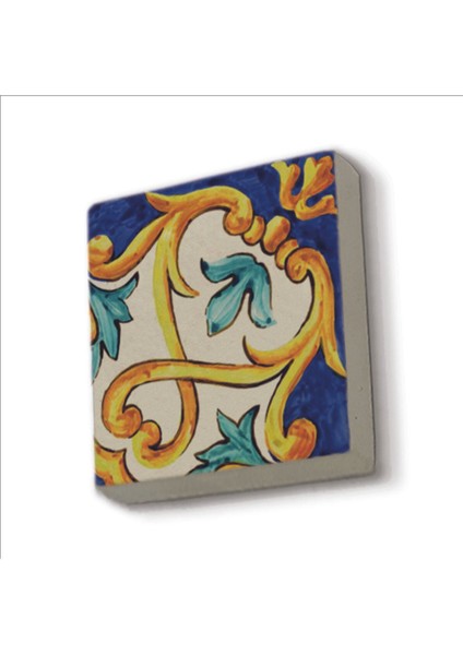 Italyan Deseni Baskılı Taş Magnet 5x5
