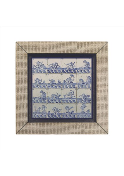 Hollanda Deseni Baskılı Mdf Magnet 7x7 fırsatları