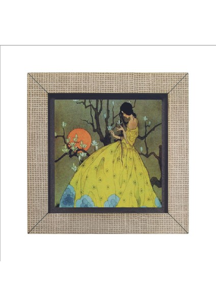 Baharın Vaadi (Majorie Miller, 1920’LER) Baskılı Mdf Magnet 7x7