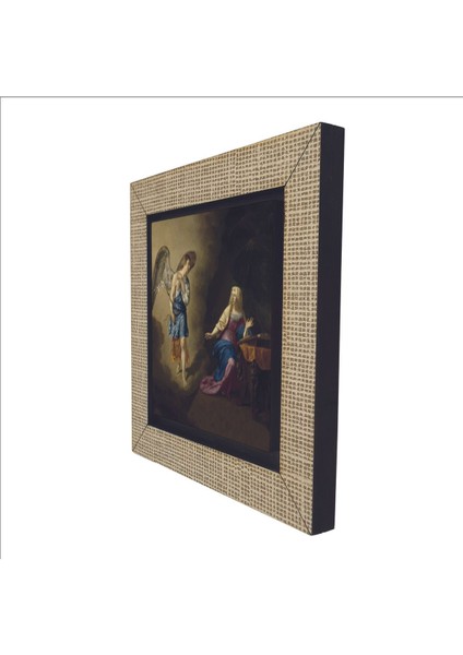 Meryem’e Müjde (Adriaen Van De Velde, 1667) Baskılı Mdf Magnet 7x7 indirimleri