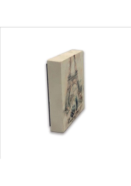 Eyfel Kulesi Baskılı Taş Magnet 5x5 fırsatları