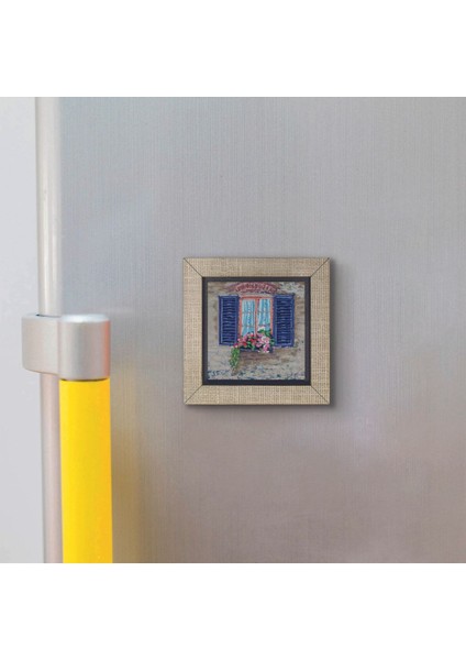 Italya Görseli Baskılı Mdf Magnet 7x7 modelleri