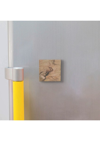 Eskiz Çizim (Leonardo Da Vinci) Baskılı Taş Magnet 5x5 modelleri