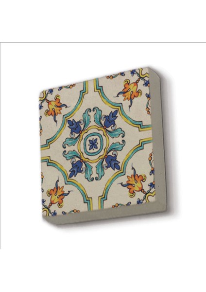 Italyan Deseni Baskılı Taş Magnet 5x5