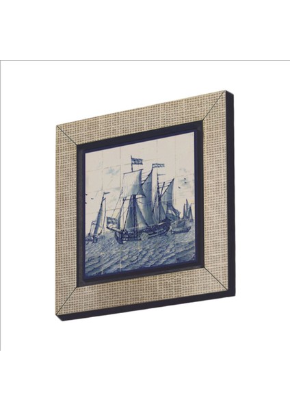 Hollanda Deseni Baskılı Mdf Magnet 7x7
