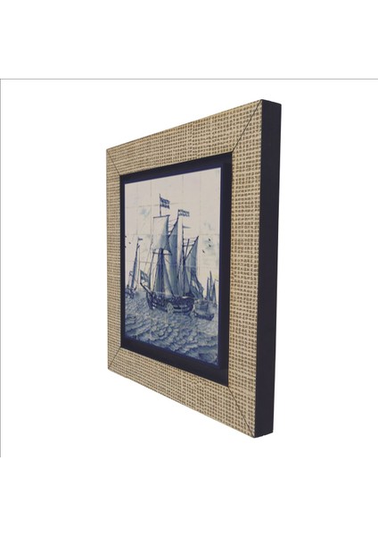 Hollanda Deseni Baskılı Mdf Magnet 7x7