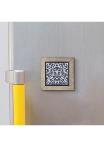 Osmanlı Çinisi Baskılı Mdf Magnet 7x7 modelleri
