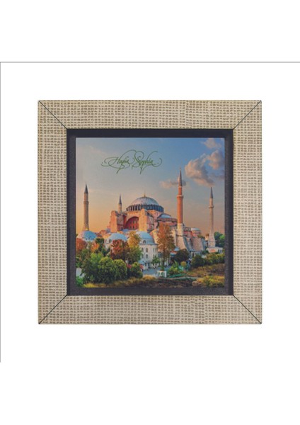 Ayasofya Camii Baskılı Mdf Magnet 7x7 fırsatları