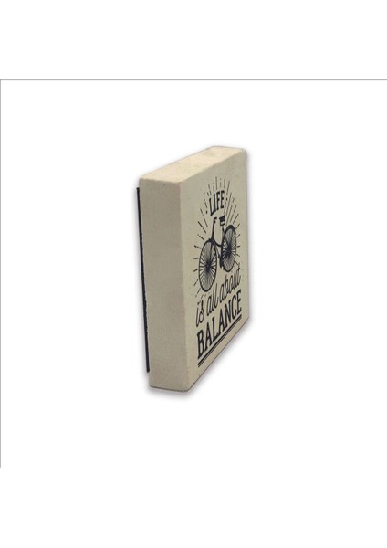 Bisklet Görseli Baskılı Taş Magnet 5x5 fırsatları