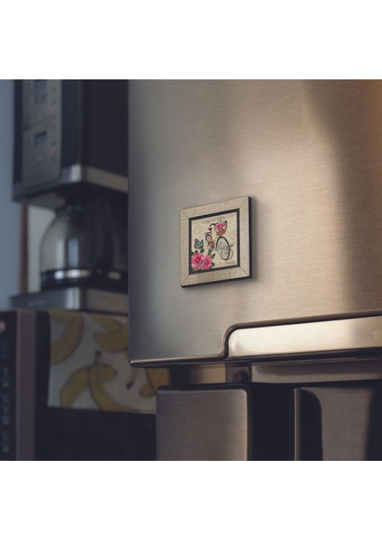 Hollanda Bisklet Görseli Baskılı Mdf Magnet 7x7 fiyatları