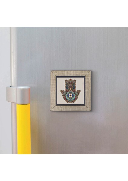 Fatıma’nın Eli Baskılı Mdf Magnet 7x7 fiyatları