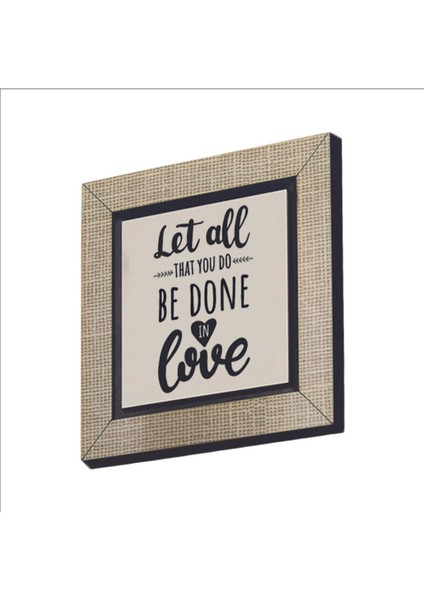 1 Korinterne 16:14 Baskılı Mdf Magnet 7x7