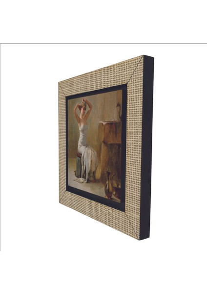 Banyo Sonrası (Theodore Jacques Ralli, 1901) Baskılı Mdf Magnet 7x7 indirimleri