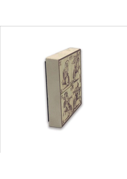 Hollanda Deseni Baskılı Taş Magnet 5x5 fırsatları