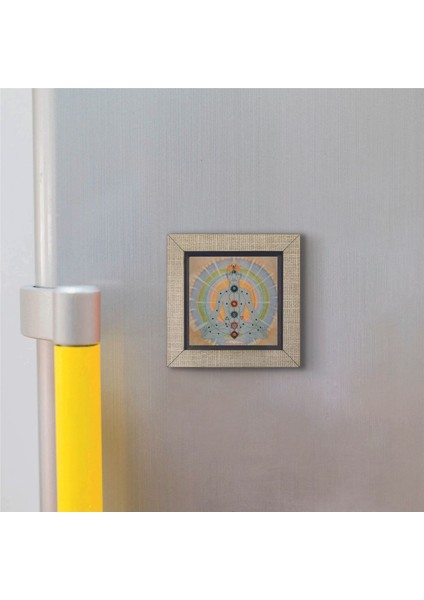 Çakra Enerji Haritası – Meditasyon ve Spritüel Denge Baskılı Mdf Magnet 7x7 fiyatları