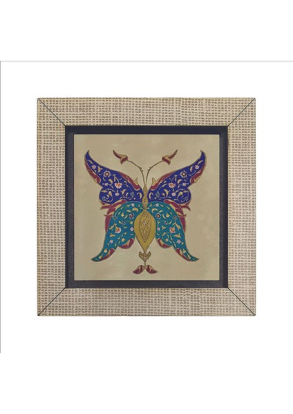 Kelebek Deseni Baskılı Mdf Magnet 7x7 fırsatları