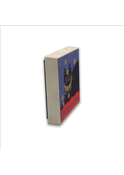 Kedi Baskılı Taş Magnet 5x5 fırsatları
