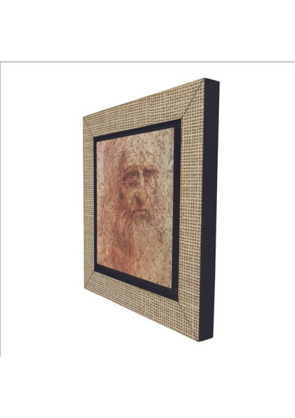 Otoportre (Leonardo Da Vinci, 1512) Baskılı Mdf Magnet 7x7 indirimleri
