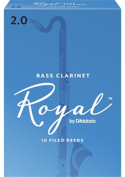 D'Addario Woodwinds Royal REB1020 Bas Klarnet Kamışı No:2