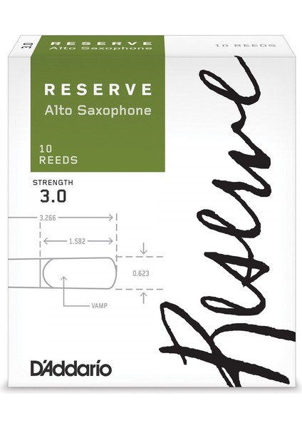 Woodwinds Reserve DJR1030 Alto Saksafon Kamışı No:3
