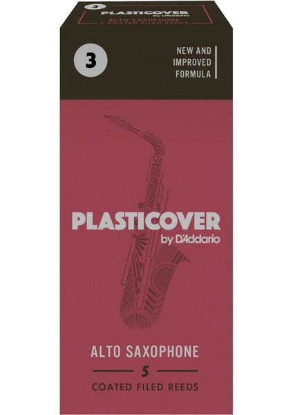 Plasticover Alto Saksofon Kamışı (5'li) No.3