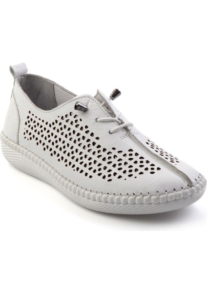 Beyaz Leather Kadın Casual Ayakkabı K01143012303 fiyatları