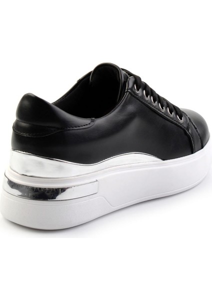 Siyah Lame Kadın Sneaker K01179001409
