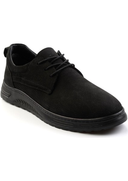 Siyah Leather Erkek Casual Ayakkabı E01759102301