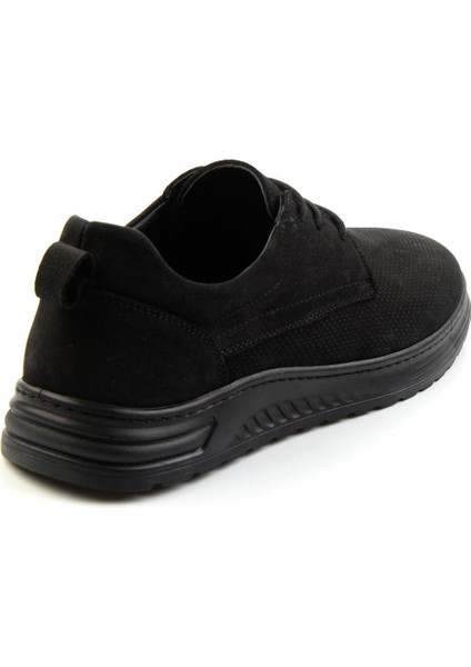 Siyah Leather Erkek Casual Ayakkabı E01759102301