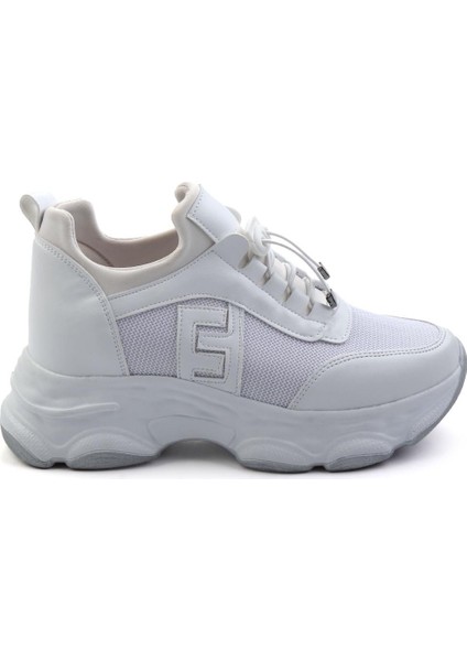 Beyaz Kadın Sneaker K01093606609