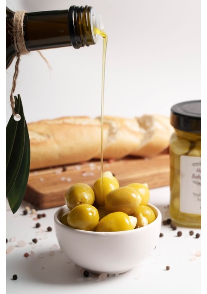 Badem Dolgulu Yeşil Zeytin %100 Doğal Premium Net 720 Gr. | Doğal Fermente, Katkısız Koruyucusuz fiyatları