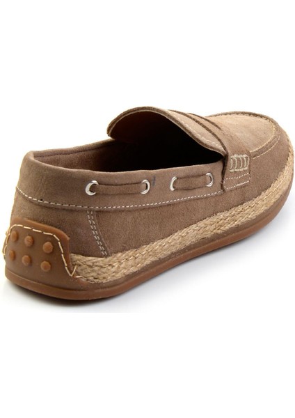 Bej Leather Erkek Espadril E01863815502 modelleri