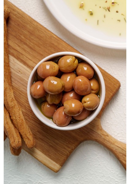 Sofralık Yeşil Zeytin %100 Doğal Premium Net 510 Gr. | Doğal Fermente, Katkısız Koruyucusuz modelleri