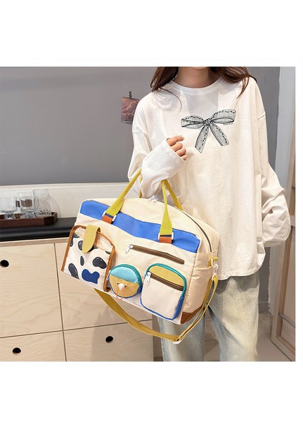 Boş zaman spor fitness çantası kısa mesafe depolama taşınabilir seyahat çantası (Yurt Dışından)