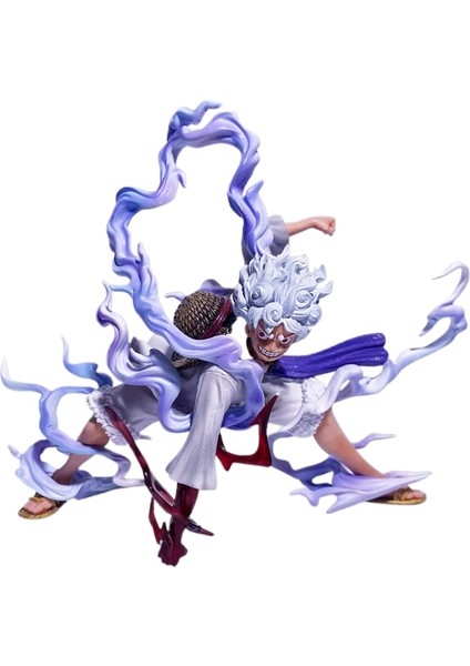 One Piece 5. Vites Nika-Luffy Çömelme Bebek Modeli (Yurt Dışından)