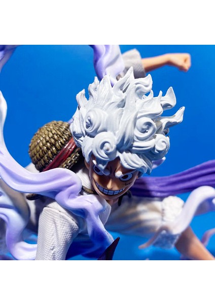 One Piece 5. Vites Nika-Luffy Çömelme Bebek Modeli (Yurt Dışından)