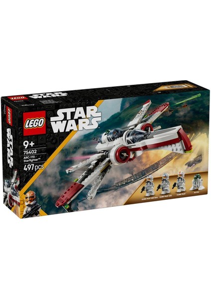 75402 LEGO Star Wars - ARC-170 Starfighter 497 Parça +9 Yaş