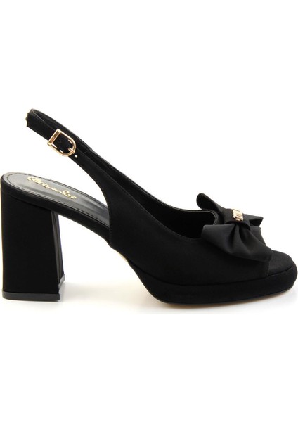Siyah Kadın Klasik Topuklu Ayakkabı K01231441204