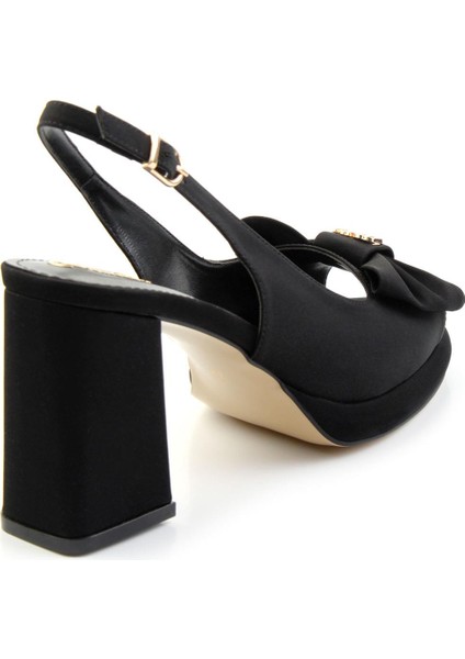 Siyah Kadın Klasik Topuklu Ayakkabı K01231441204 modelleri