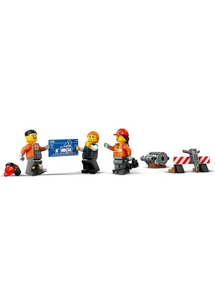 60420 LEGO City Sarı Inşaat Ekskavatörü 633 Parça +8 Yaş