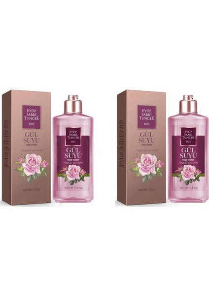 Doğal Gül Suyu 350 ml X2 Adet