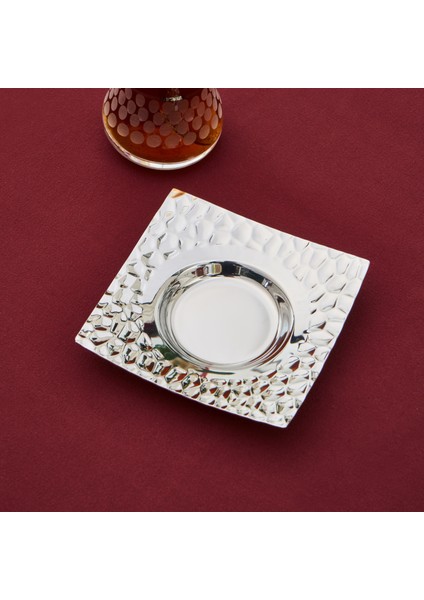 Cella 12 Kişilik 40 Parça Tepsili Çay Seti Platin indirimleri